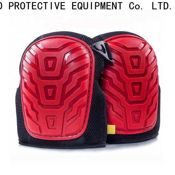custom leather knee pads brand for construction